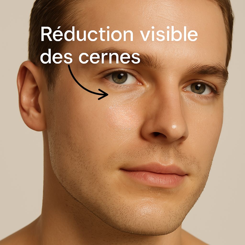 Crème Contour des Yeux au Riz Blanc Anti-cernes, Anti-poches, Hydratation Intense