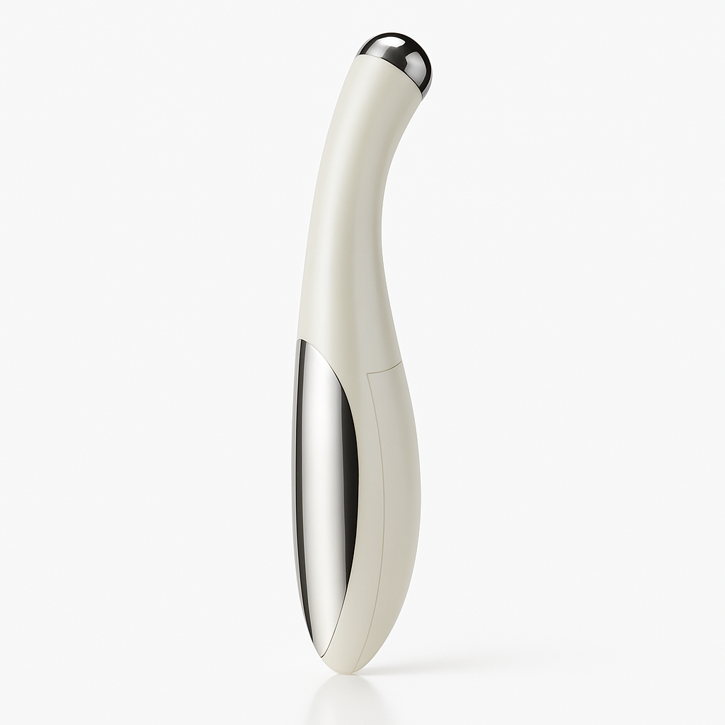 Portable Electric Eye Massage Pen Small Beauty Facial and Eye Care Dry Battery Power Supply Lightweight and Portable