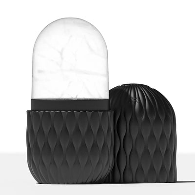 Rouleau de glace pour le visage, massage du visage